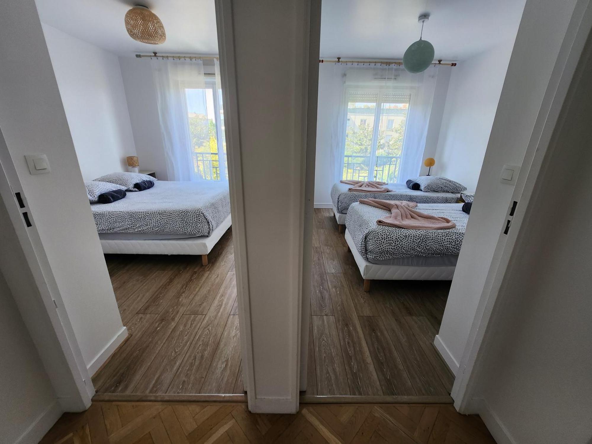 5' Disneyland Cozy Appartment Montévrain Exterior foto
